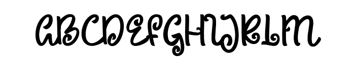Little Hopper Font UPPERCASE