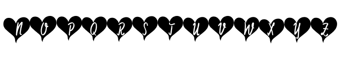 Little Love Font UPPERCASE