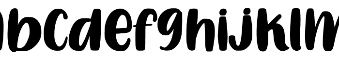 Little Melody Font LOWERCASE