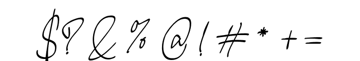 Little Queen Signature Font OTHER CHARS