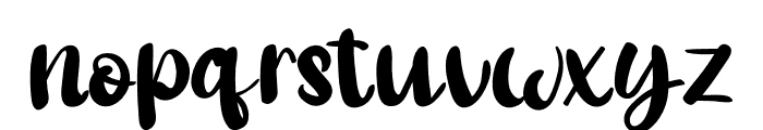 Little Snowman Font LOWERCASE