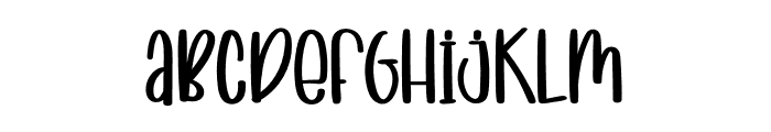 Little The Wings Font LOWERCASE