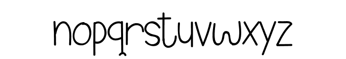 Little Twinkle Font LOWERCASE