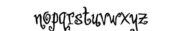 Little Witch Regular Font LOWERCASE