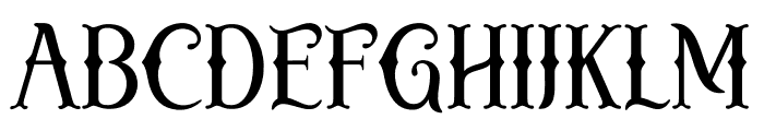 Little Witches Font UPPERCASE