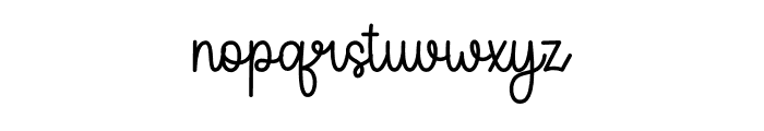 Little Woman Font LOWERCASE