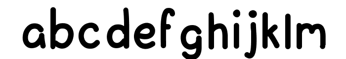 Little Word Font LOWERCASE
