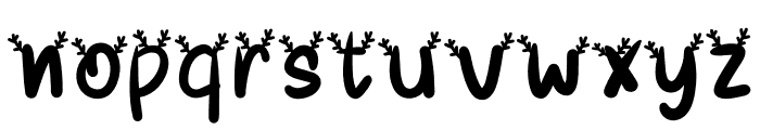 Little reindeer Font LOWERCASE