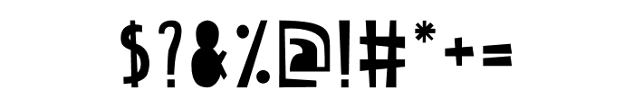LittleBearBlack Font OTHER CHARS