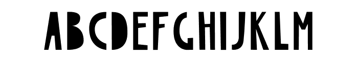 LittleBearBlack Font UPPERCASE