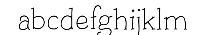 LittleBilly Bold Font LOWERCASE