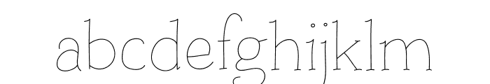 LittleBilly Font LOWERCASE