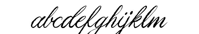 LittleBleach-MediumScript Font LOWERCASE