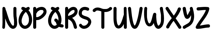 LittleButterfly-Regular Font UPPERCASE