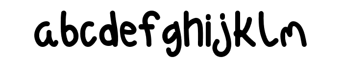 LittleButterfly-Regular Font LOWERCASE