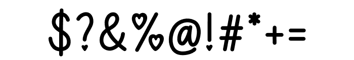 LittleLovey Font OTHER CHARS