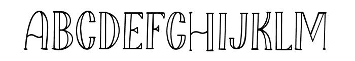 LittlePoppy-Regular II Font UPPERCASE