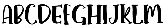 LittlePumpkin Font UPPERCASE