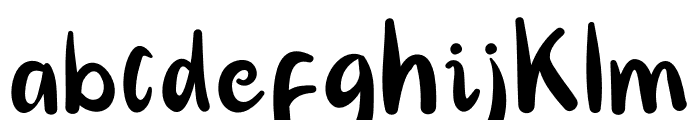 Littleharvey Font LOWERCASE