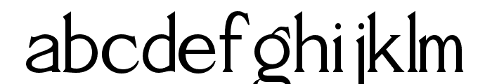 Littlelight-Regular Font LOWERCASE