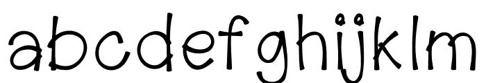 Littleplant Font LOWERCASE