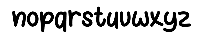Lively Sprouts Font LOWERCASE