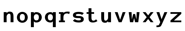 Livemono-Bold Font LOWERCASE