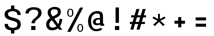 Livemono-Medium Font OTHER CHARS