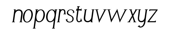 Li?vin ExtLt Cond Ita Font LOWERCASE