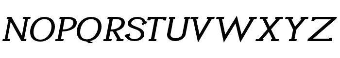 Li?vin Medium Italic Font UPPERCASE