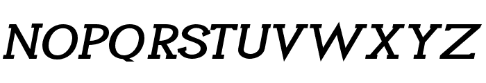 Li?vin SemiBold Italic Font UPPERCASE