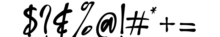 Livington-Regular Font OTHER CHARS