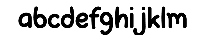 Liwing Font LOWERCASE