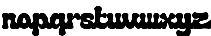 Lizard Grunge Font LOWERCASE