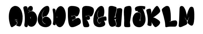 LiztooRegular Font UPPERCASE