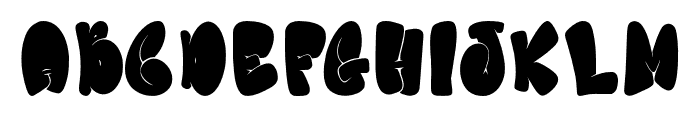 LiztooRegular Font LOWERCASE