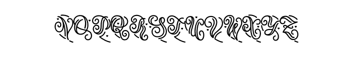 Lo-Ve Monogram Regular Font UPPERCASE