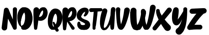 Lobs Shiwe Regular Font UPPERCASE