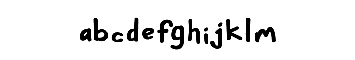 Lobster Fugu Regular Font LOWERCASE