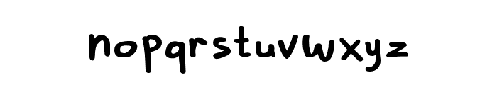 Lobster Fugu Regular Font LOWERCASE