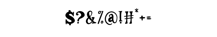 Loch Lomond Serif Regular Font OTHER CHARS