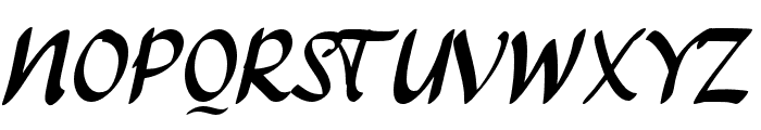 Lockanantta-Regular Font UPPERCASE