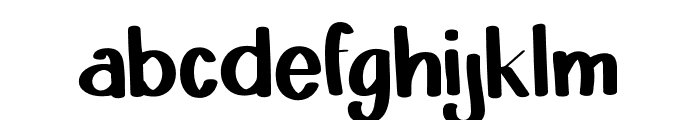 Locktail Regular Font LOWERCASE
