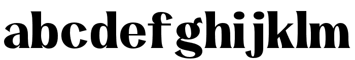 Loftus-Regular Font LOWERCASE