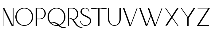 Logate Font UPPERCASE