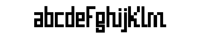 Logicpic-Regular Font LOWERCASE