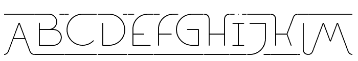 Logomaker Thin Font UPPERCASE