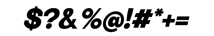 Logud Black Italic Font OTHER CHARS