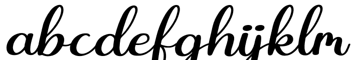 Lolytta Renda Italic Font LOWERCASE