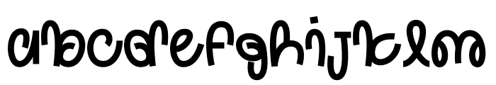 Lomely Font LOWERCASE